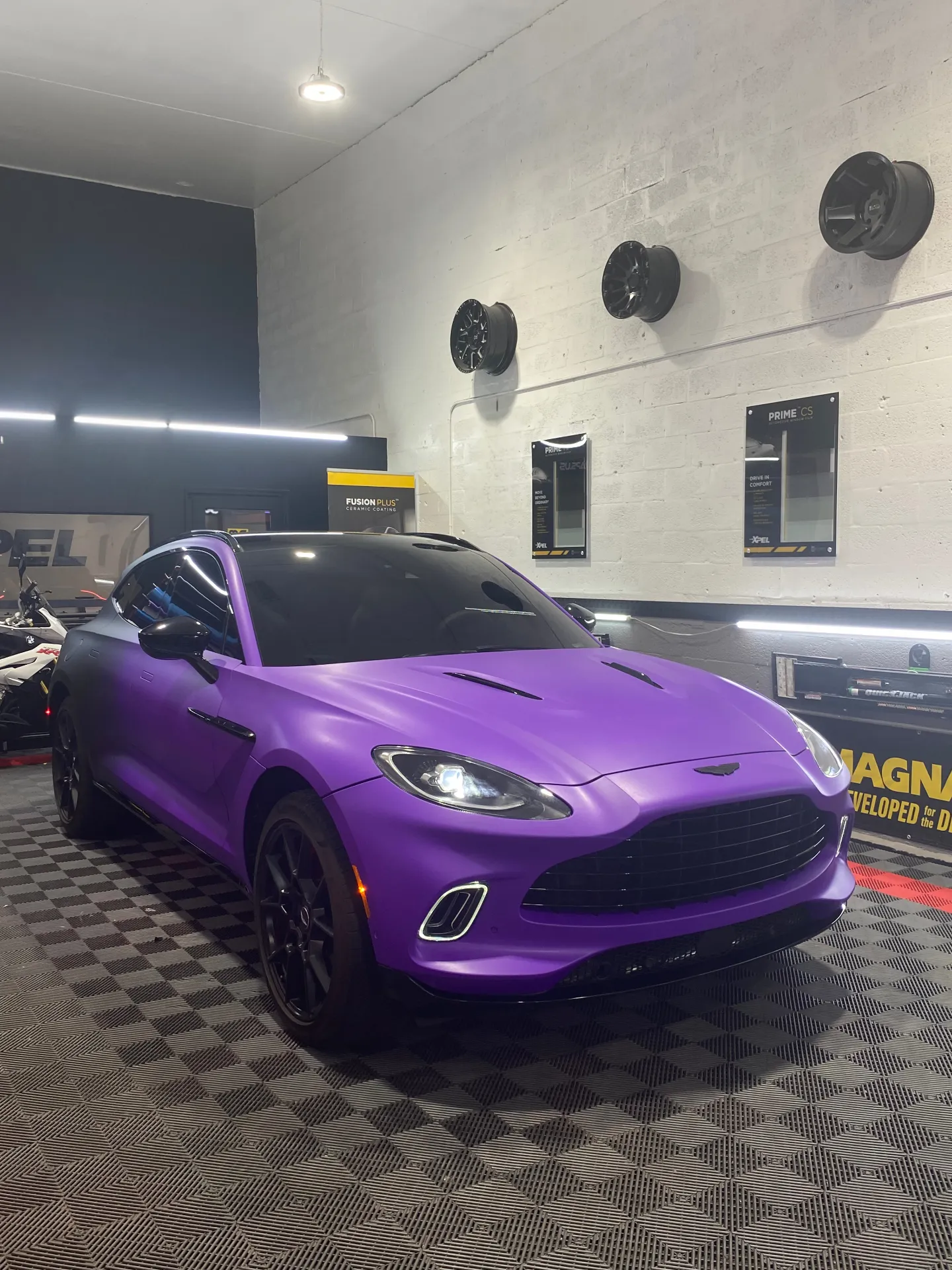 Aston Martin DBX — after wrap