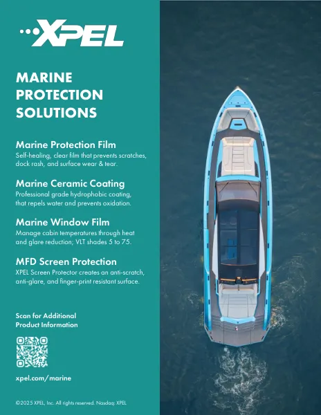 XPEL Marine Protection Solutions for boats and yachts in Miami Florida