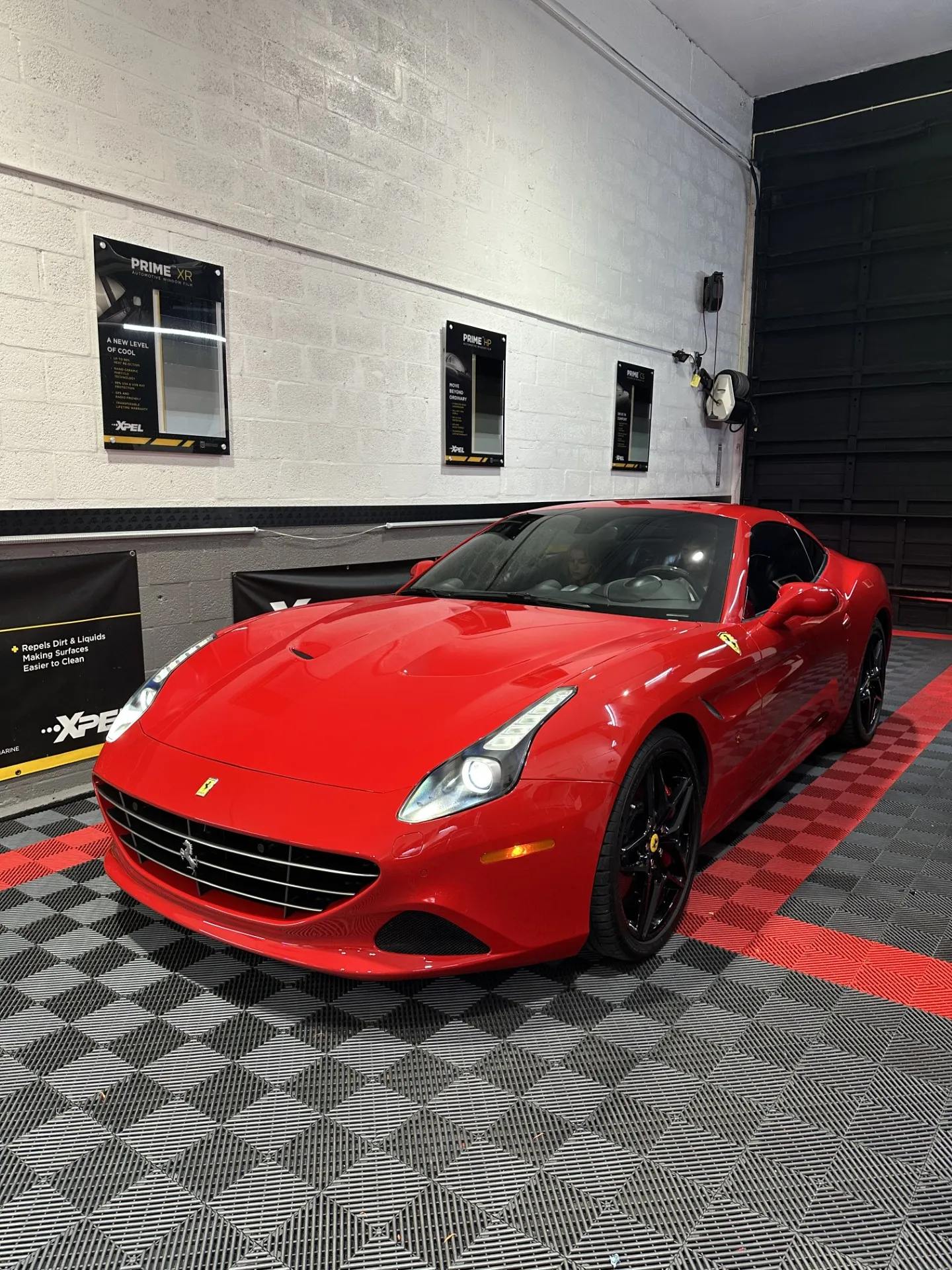 Ferrari California T with clear PPF