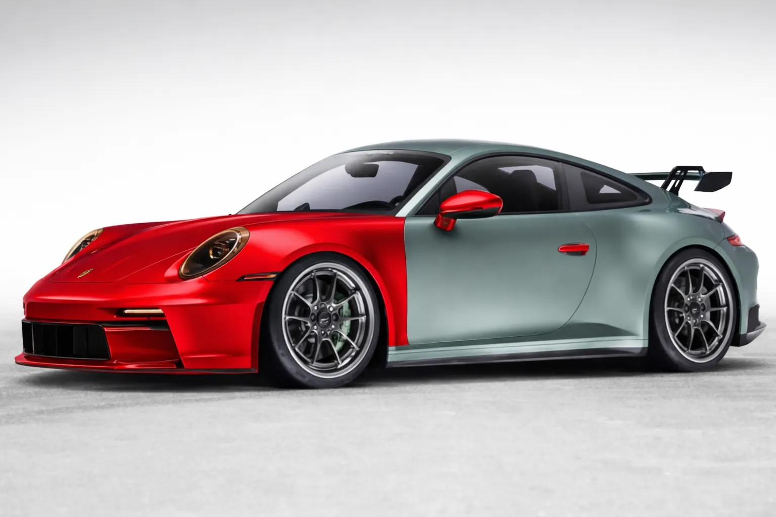 Full Front Package — XPEL PPF coverage diagram